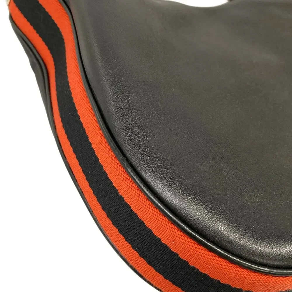 Gucci Attache Medium Shoulder Bag Shoulder Bag 702823 Black Orange